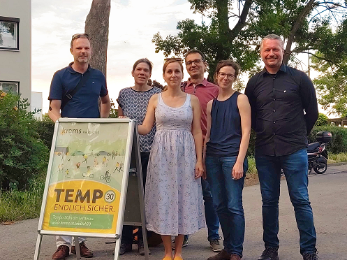 Bürger:innen-Veranstaltung zum Thema Tempo 30 in der Mitterau