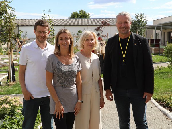 Kindergarten Weinzierl: Moderner Neubau bietet viel Raum für Kinder und Natur