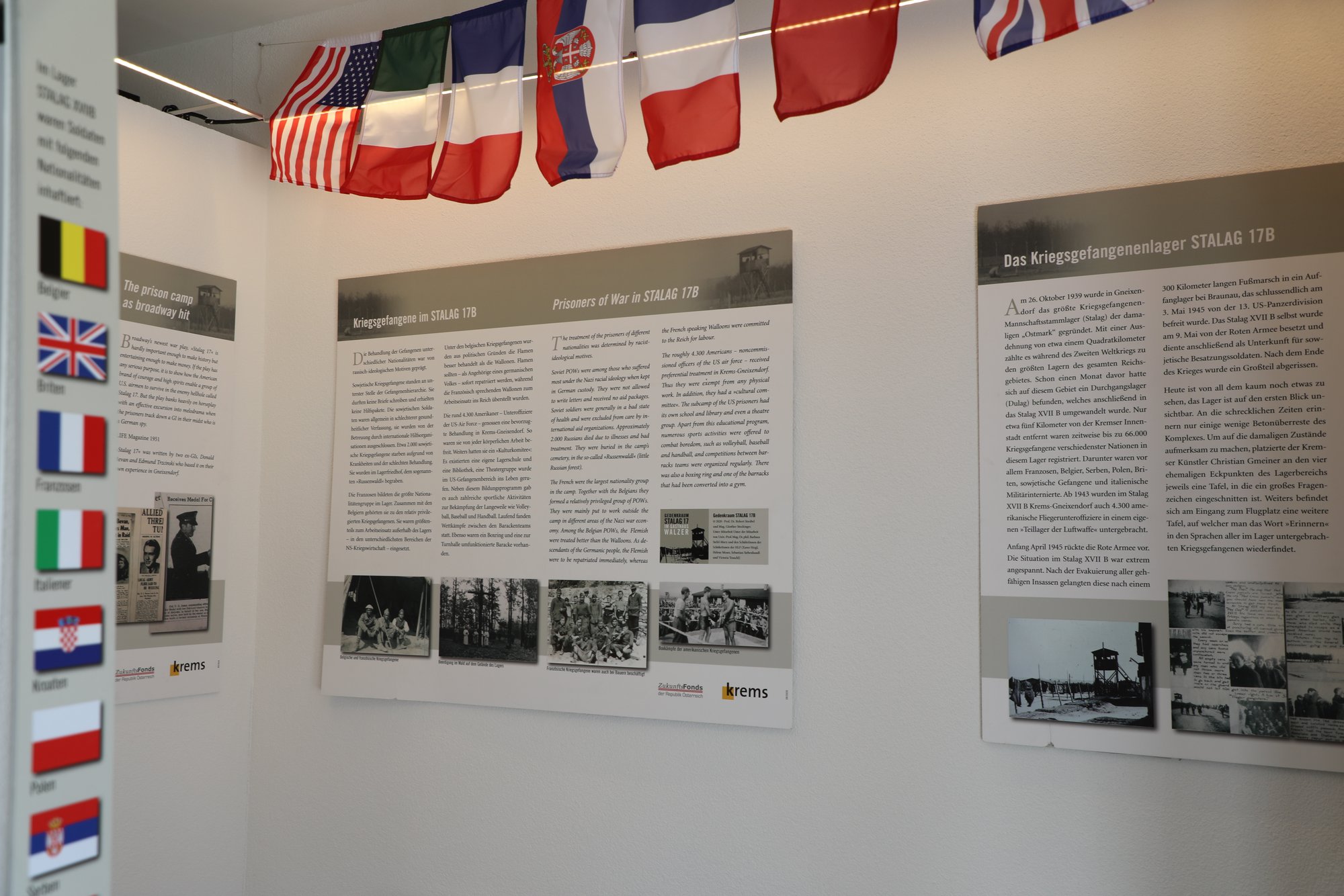 Neuer Gedenkraum STALAG XVIIB