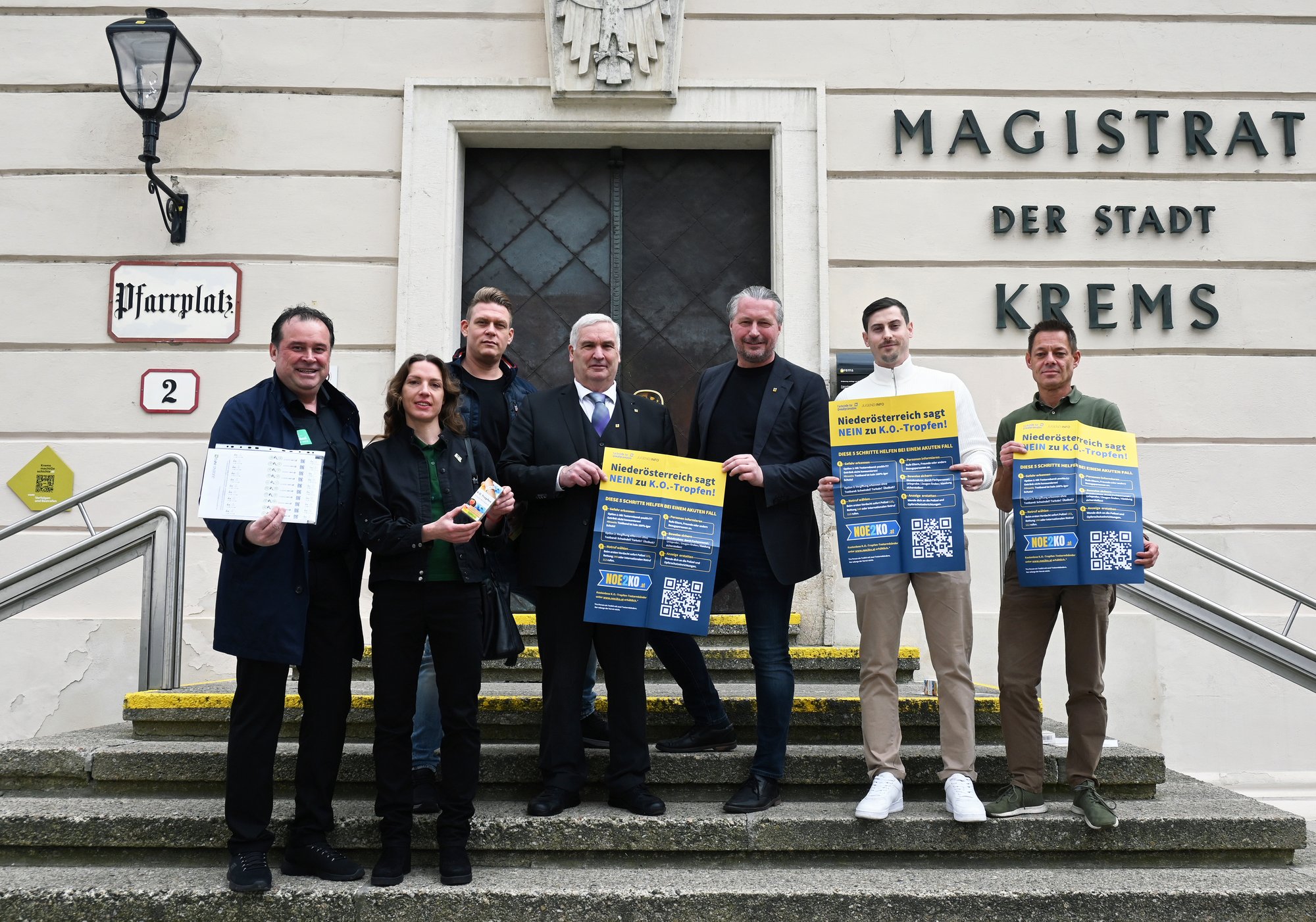 Nein zu K.O.-Tropfen in Krems