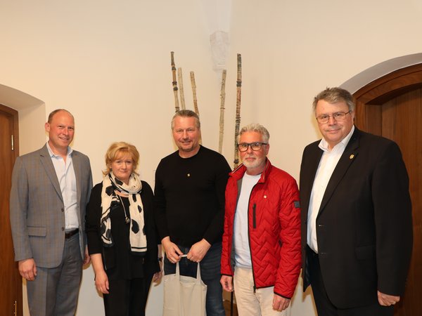 Soziales Miteinander: Service-Clubs zu Gast im Rathaus