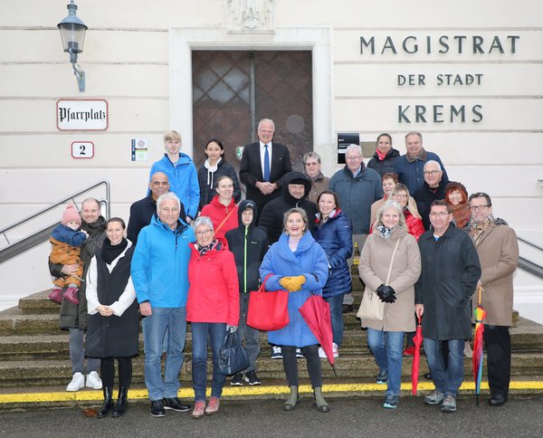 Empfang neuer Bürger*innen im Rathaus