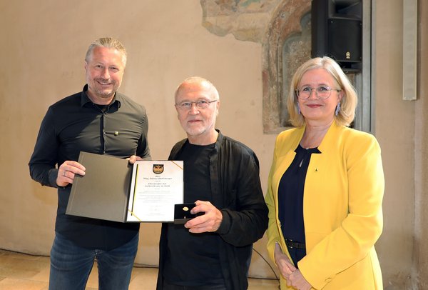 Hohe Auszeichnung für Günter Wolfsberger