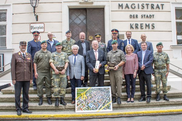 Festakt 40 Jahre Partnerschaft - Stadt Krems & 3. Jägerbrigade & Stabsbataillon 3