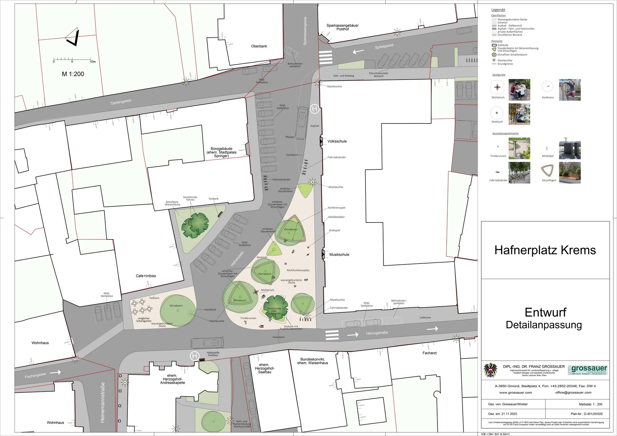 Plan Hafnerplatz nach Umbau