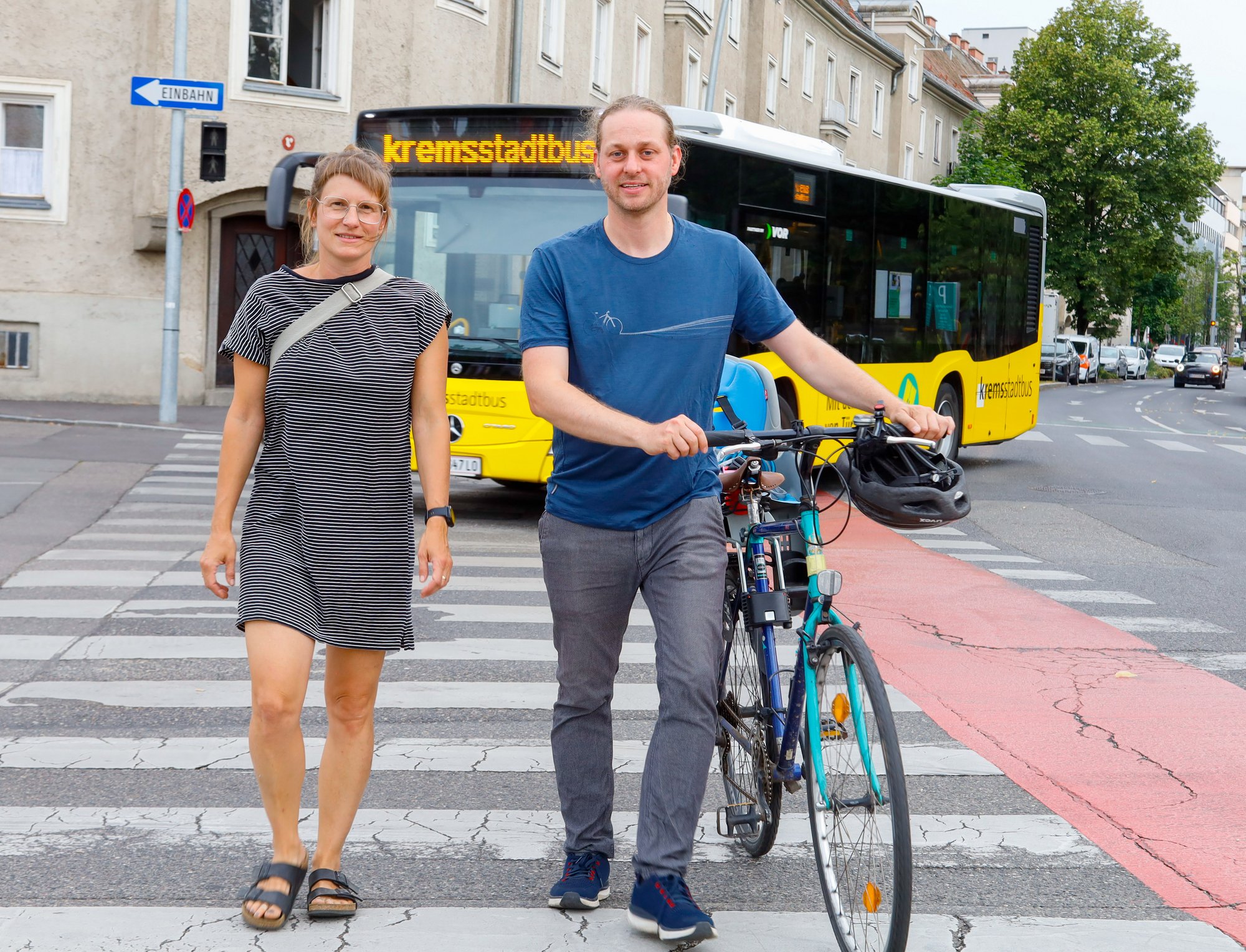 Dr. Michaela Binder und Ronny Weßling