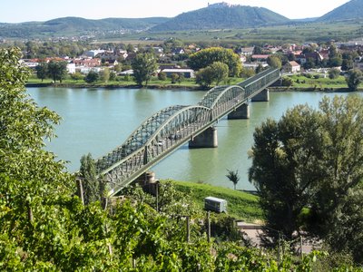 Blick auf Mauterner Brücke