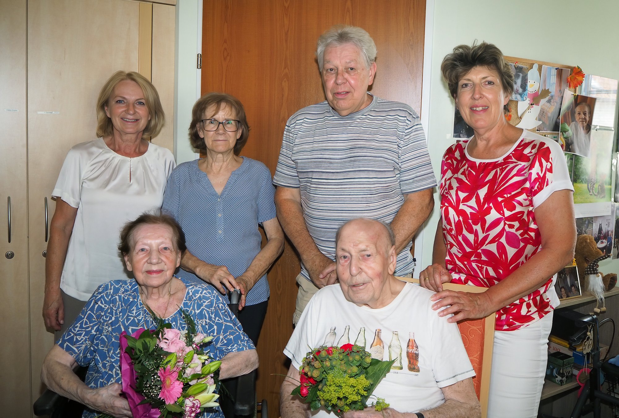 Vizebürgermeisterin Eva Hollerer gratulierte Edeltrudis Schmied zum 90. Geburtstag.