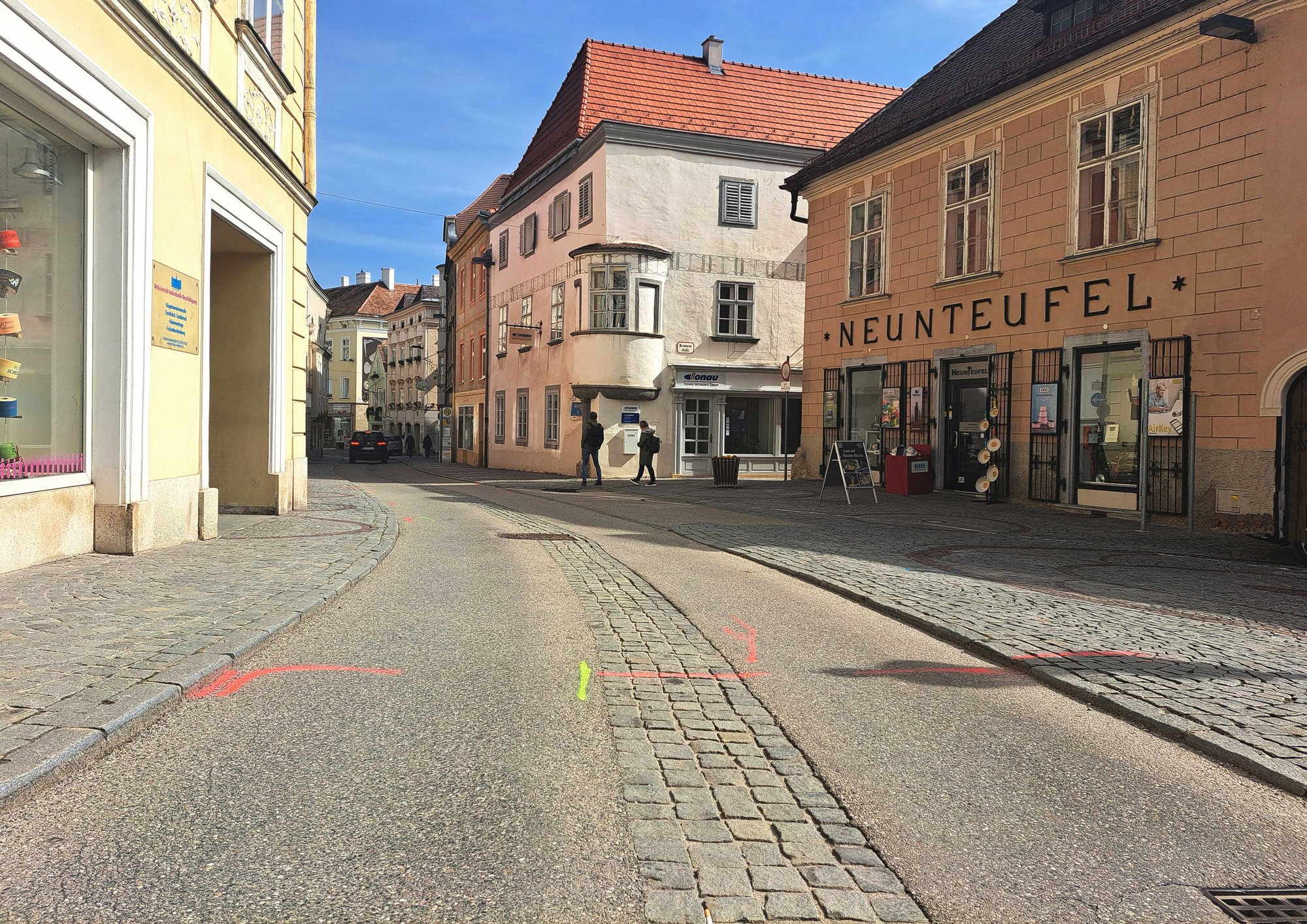 Untere Landstraße wird zur Begegnungszone