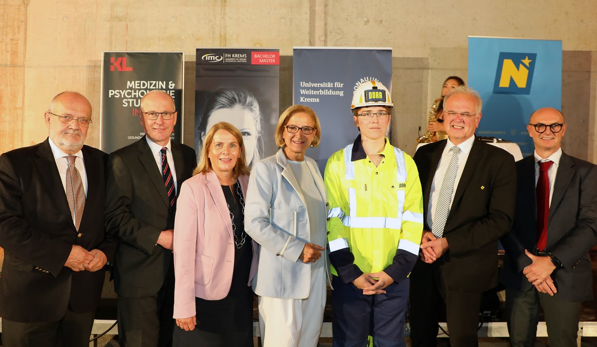 Gleichenfeier am Campus Krems