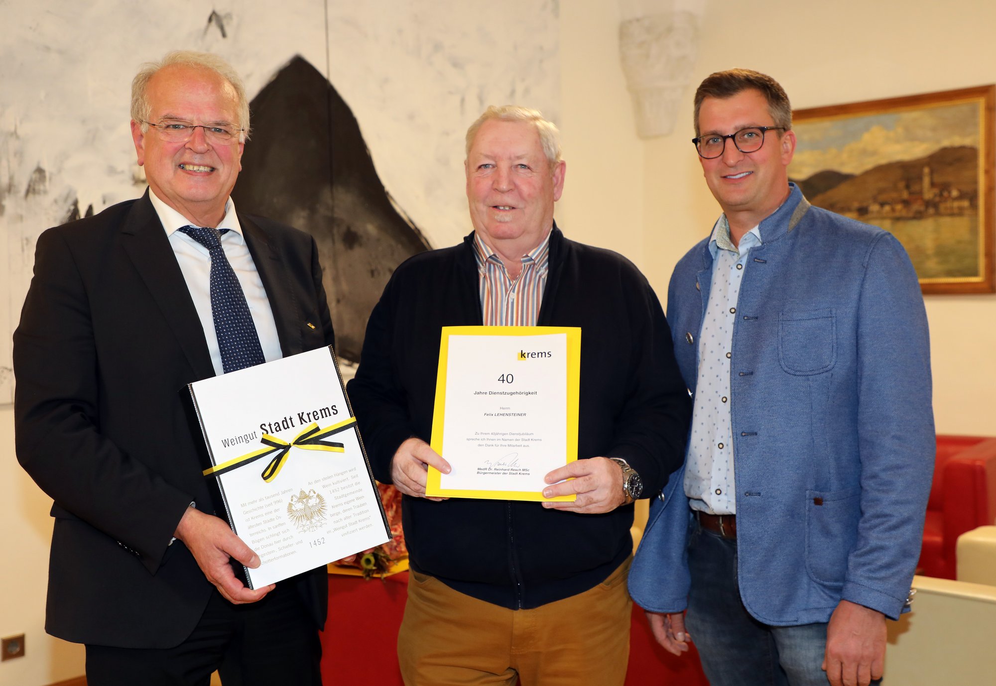 Langjährige Treue im Magistrat: Jubiläumsfeier im Rathaus