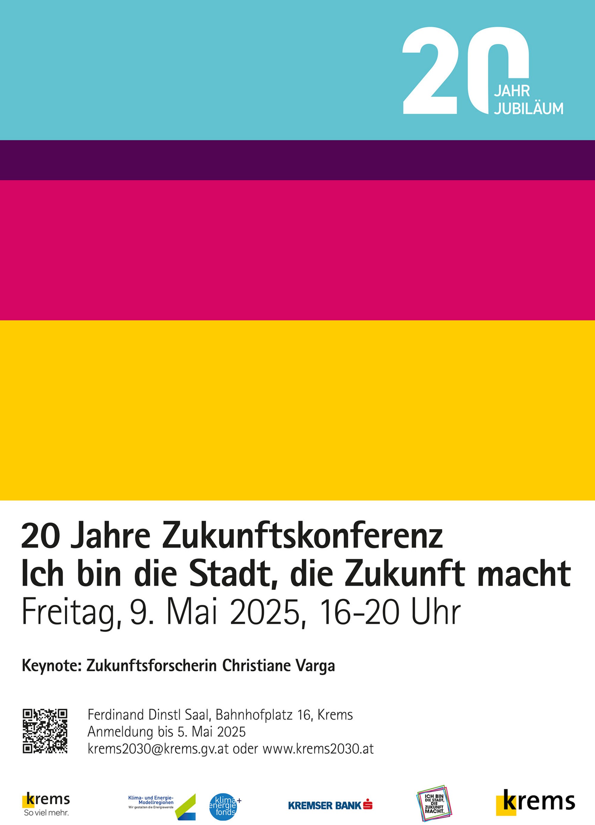 Plakat von Kremser Zukunftskonferenz 2005 