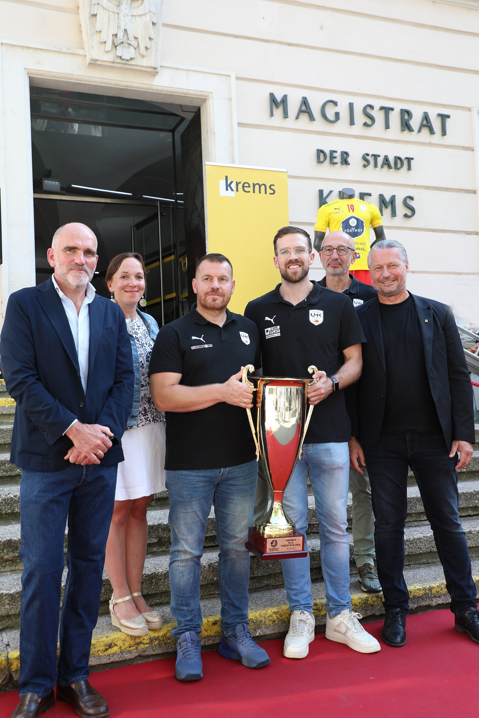 Meisterempfang für den Förthof UHK Krems 