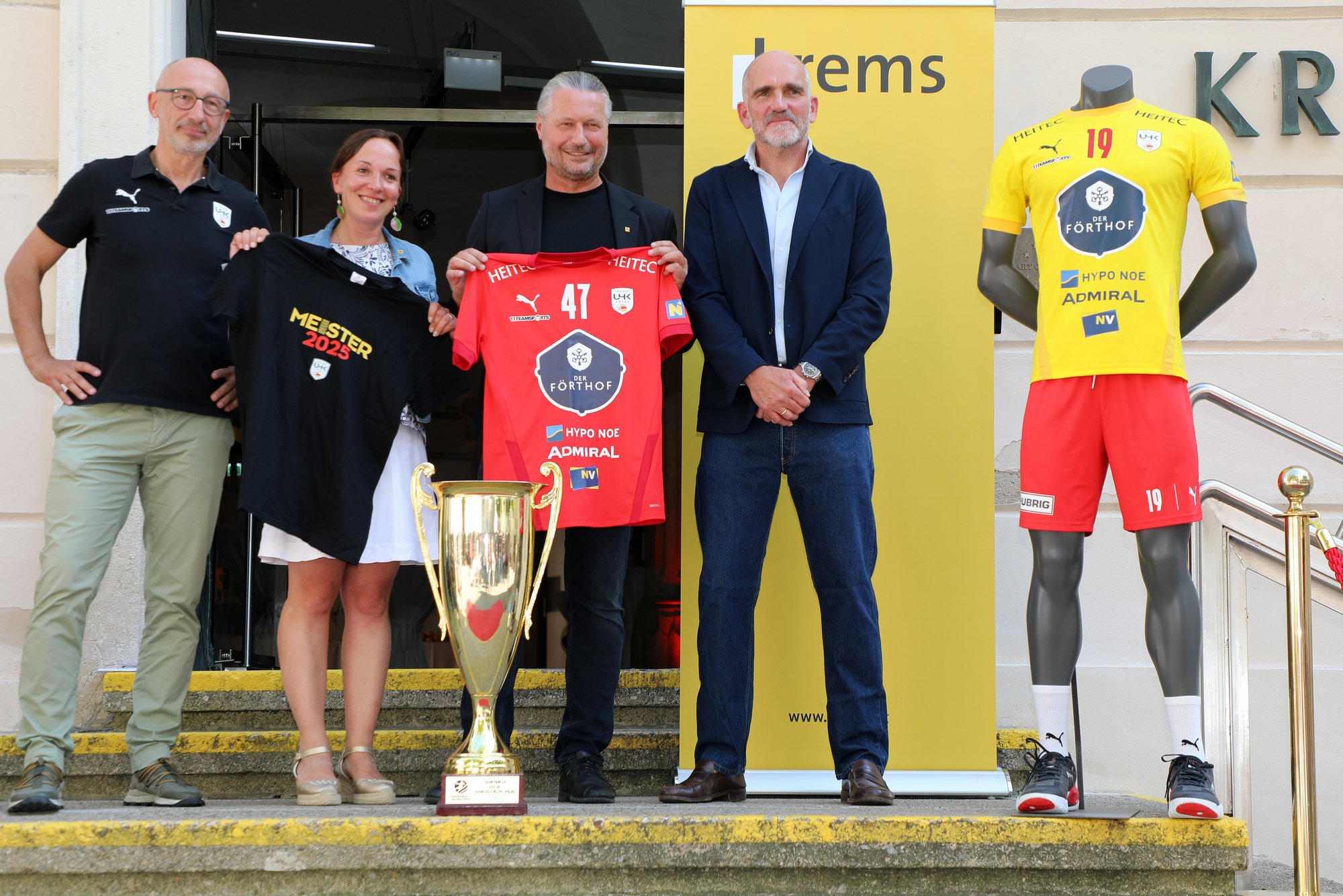 Meisterempfang für den Förthof UHK Krems 
