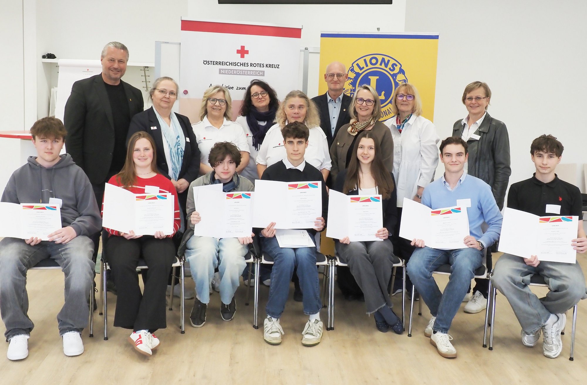 Junge Redner gaben bei Bewerb des Roten Kreuzes „Young Carers” eine Stimme