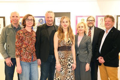 Ausstellungseröffnung von EYEconic Salvia Göls