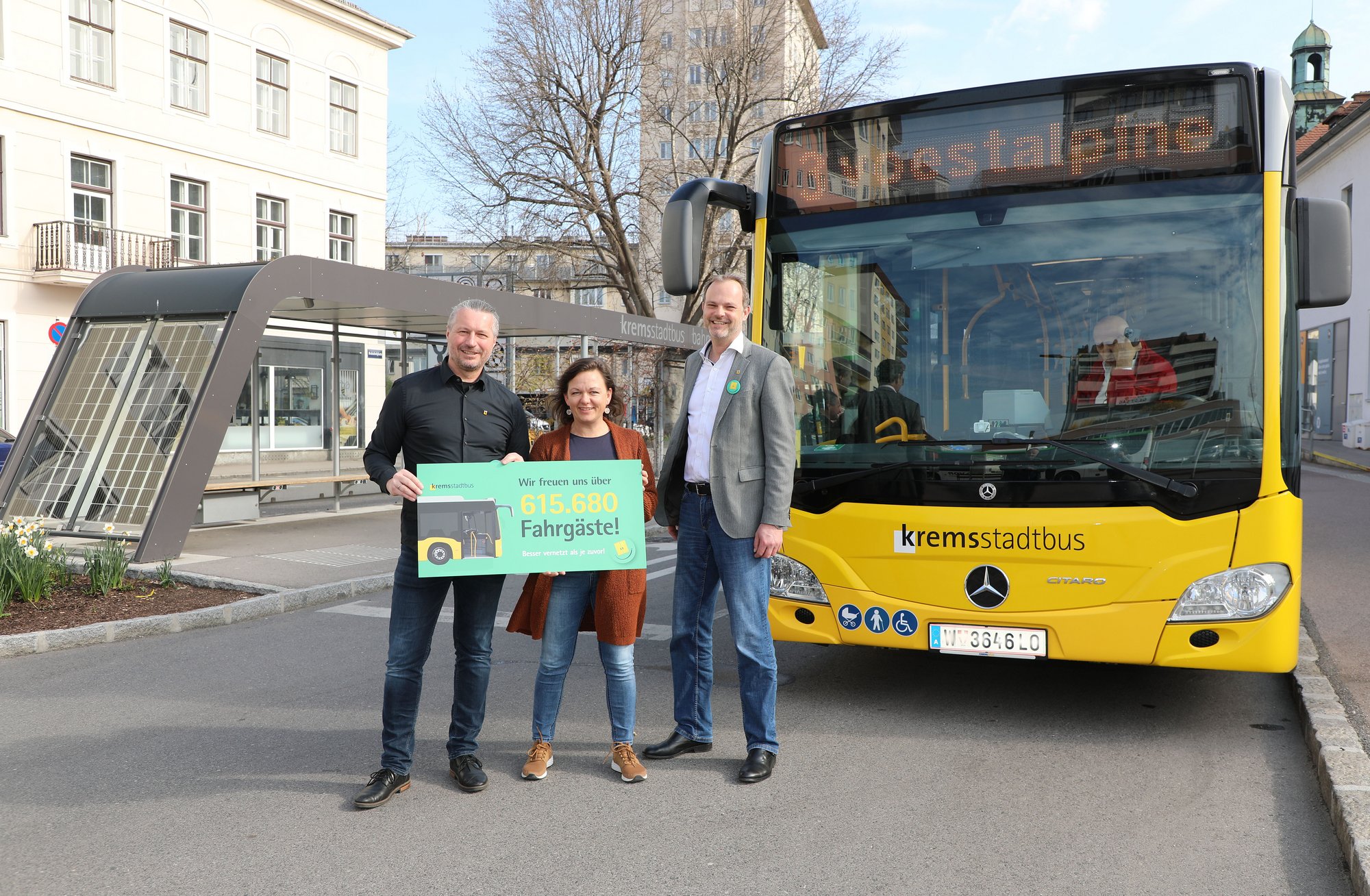 Stadtbus-Fahrgastzahlen im Jahr 2023 auf Rekordniveau 