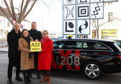 Anrufsammeltaxi mit Zonenoptimierung