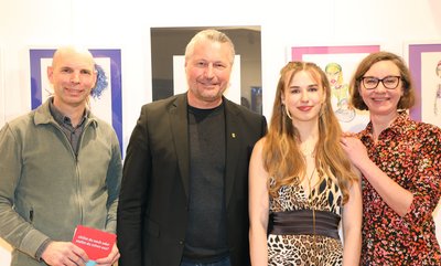 Ausstellungseröffnung von EYEconic Salvia Göls