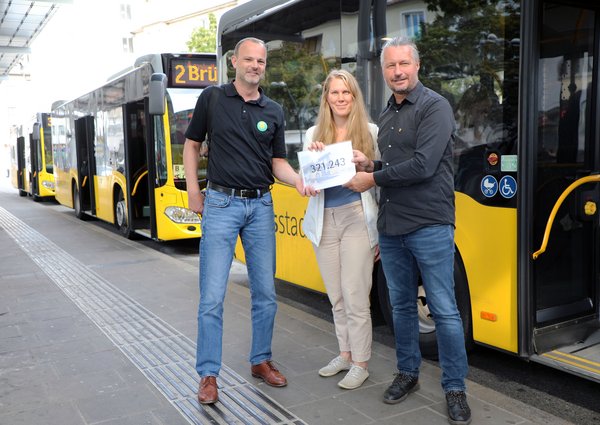 Stadtbus weiterhin auf Erfolgskurs