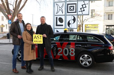 Anrufsammeltaxi mit Zonenoptimierung