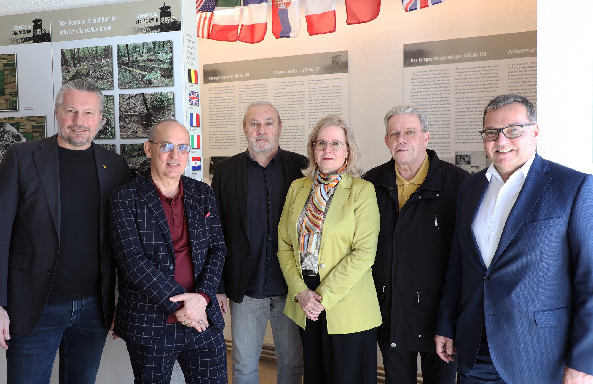Neuer Gedenkraum STALAG XVIIB