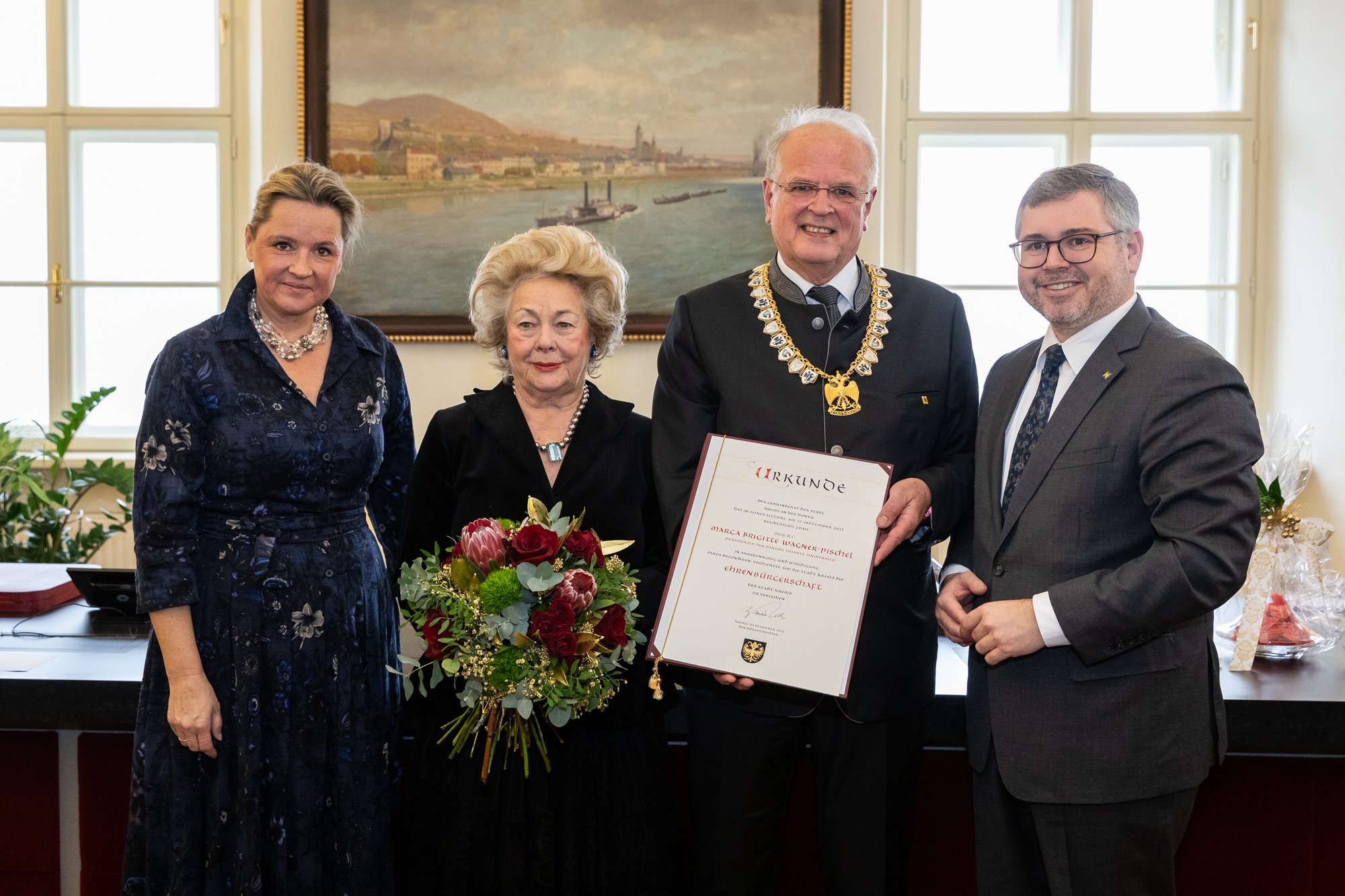 Ehrenbürgerschaft an Prof.in h.c. Marga Brigitte Wagner-Pischel