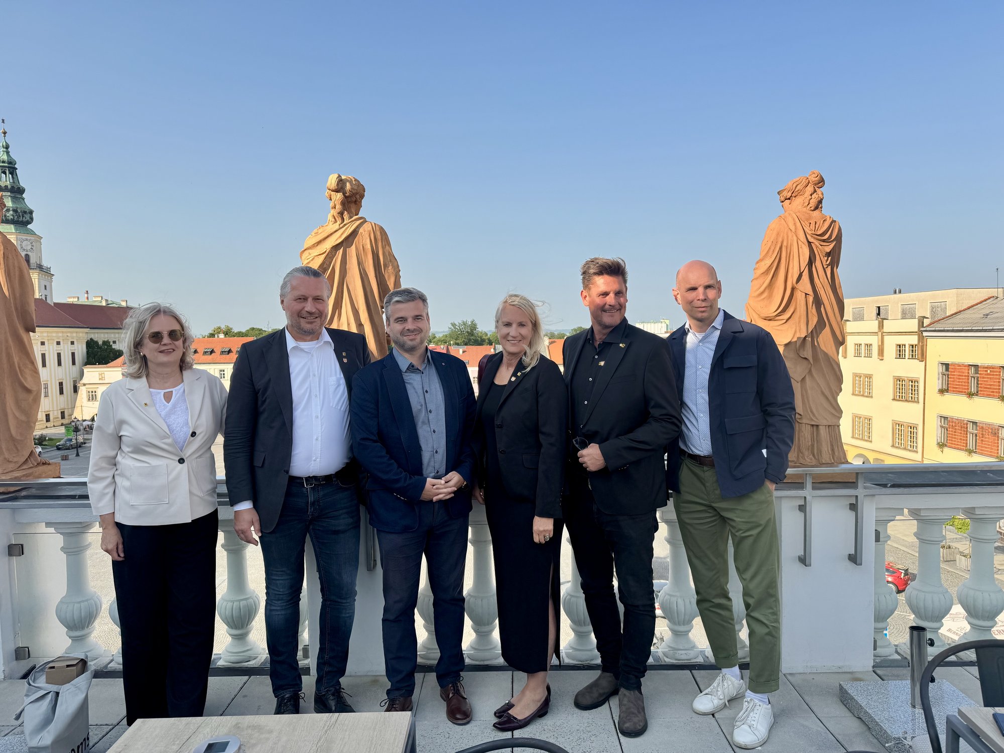 Delegation in Tschechien 