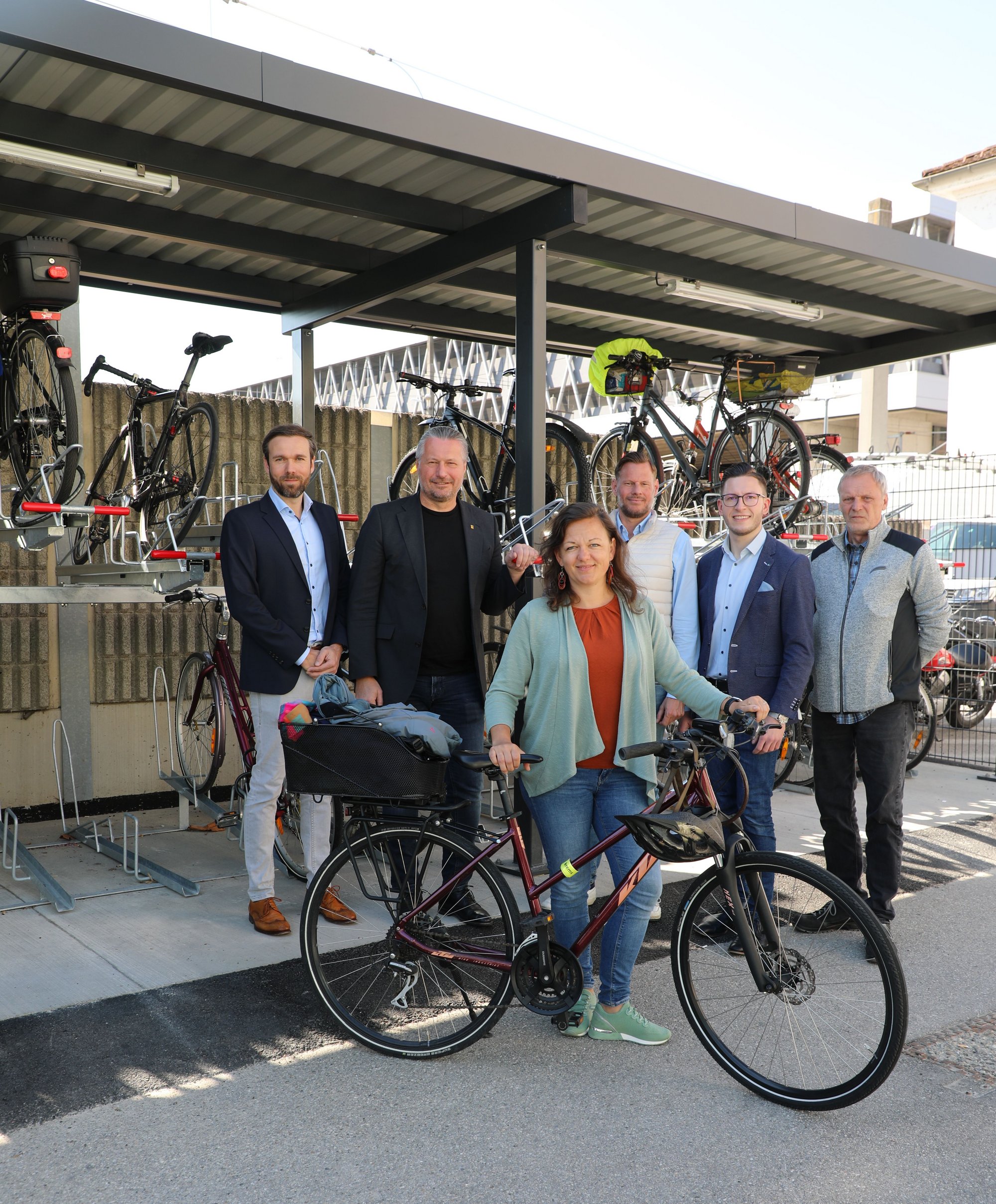 Bike&Ride-Erweiterung in Krems abgeschlossen