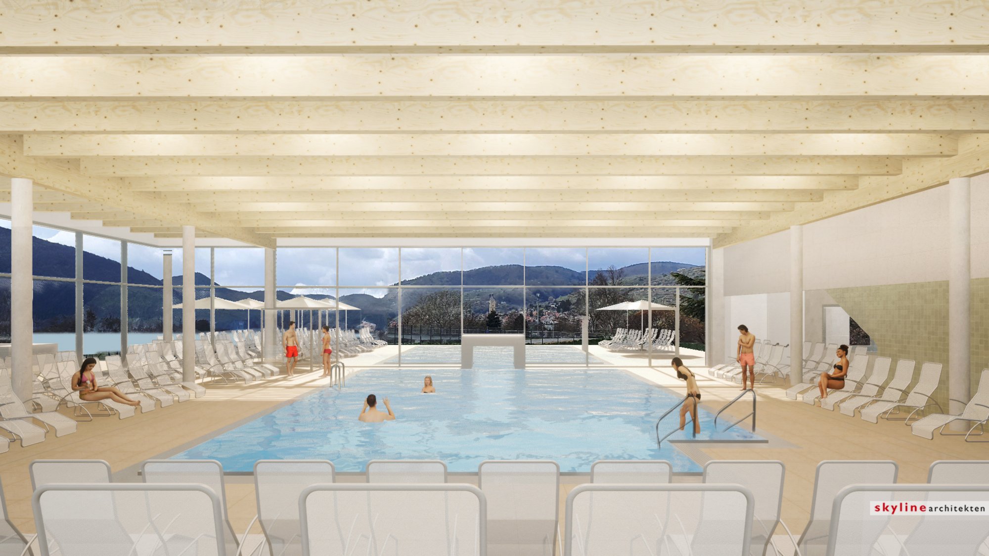 Freizeitbecken des Miradors