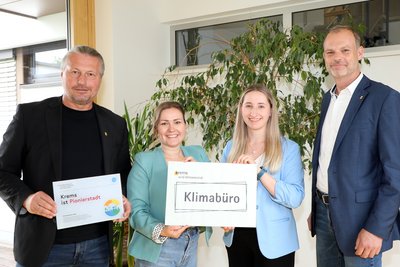 Dreiköpfiges Team koordiniert künftig Klimaschutz in Krems