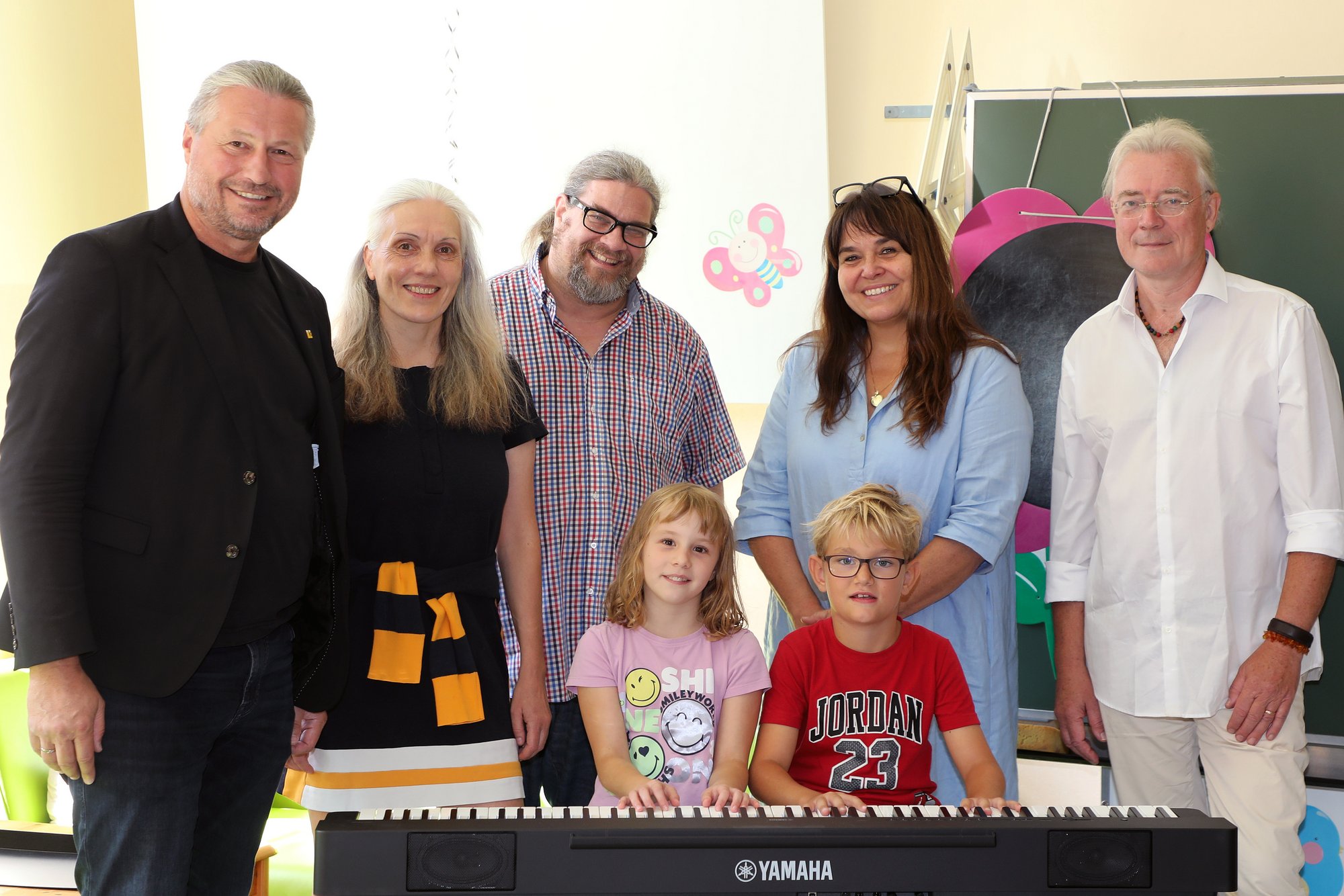 Neues Digitalpiano für Volksschule Egelsee