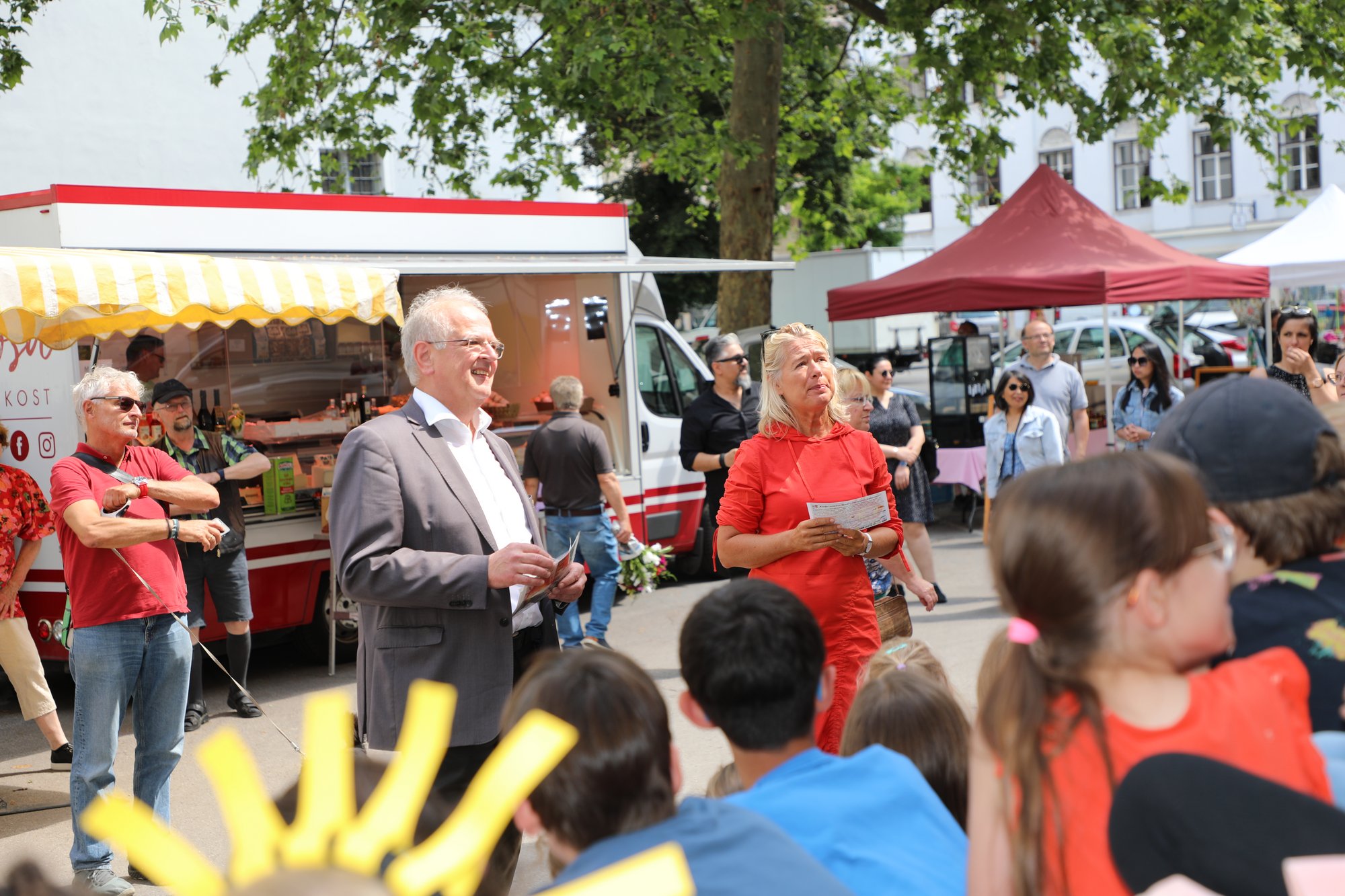 Bürgermeister Dr. Reinhard Resch und Monika Hruschka-Seyrl (Kre:ART)Bürgermeister Dr. Reinhard Resch & Monika Hruschka-Seyrl (Kre:ART)