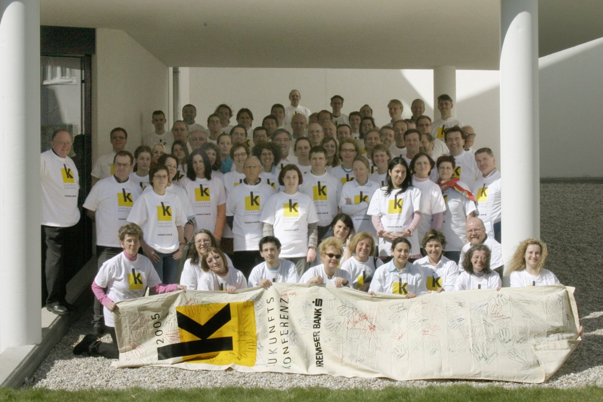 Gruppenfoto von der Kremser Zukunftskonferenz 2005