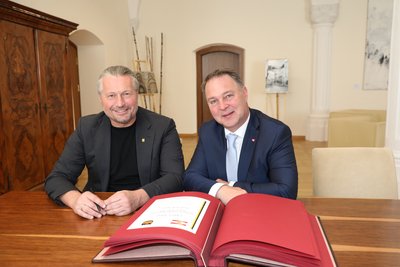 Vizekanzler Andreas Babler auf Arbeitsbesuch in Krems