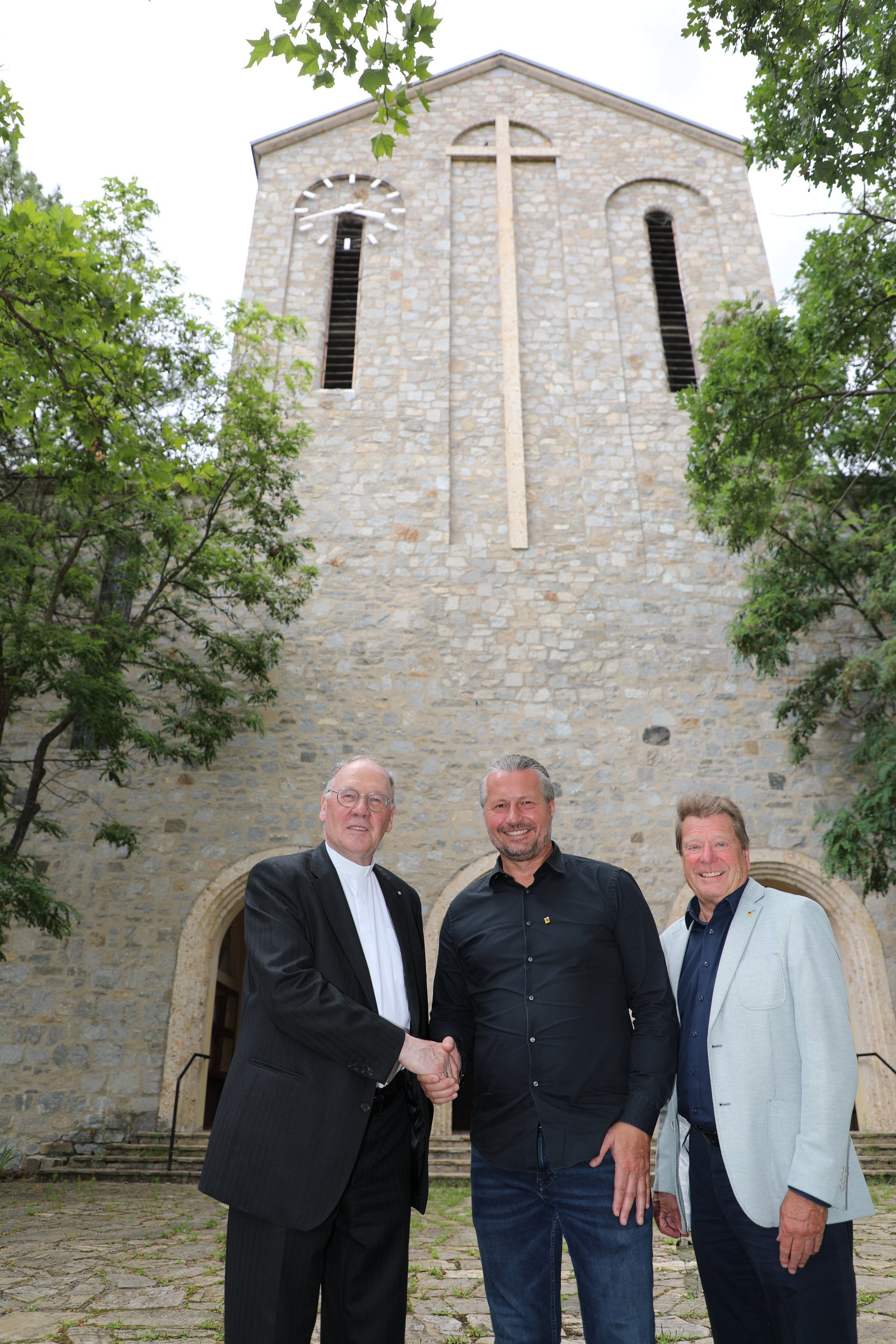 Kirche Lerchenfeld: Stadt und Diözese vor Einigung
