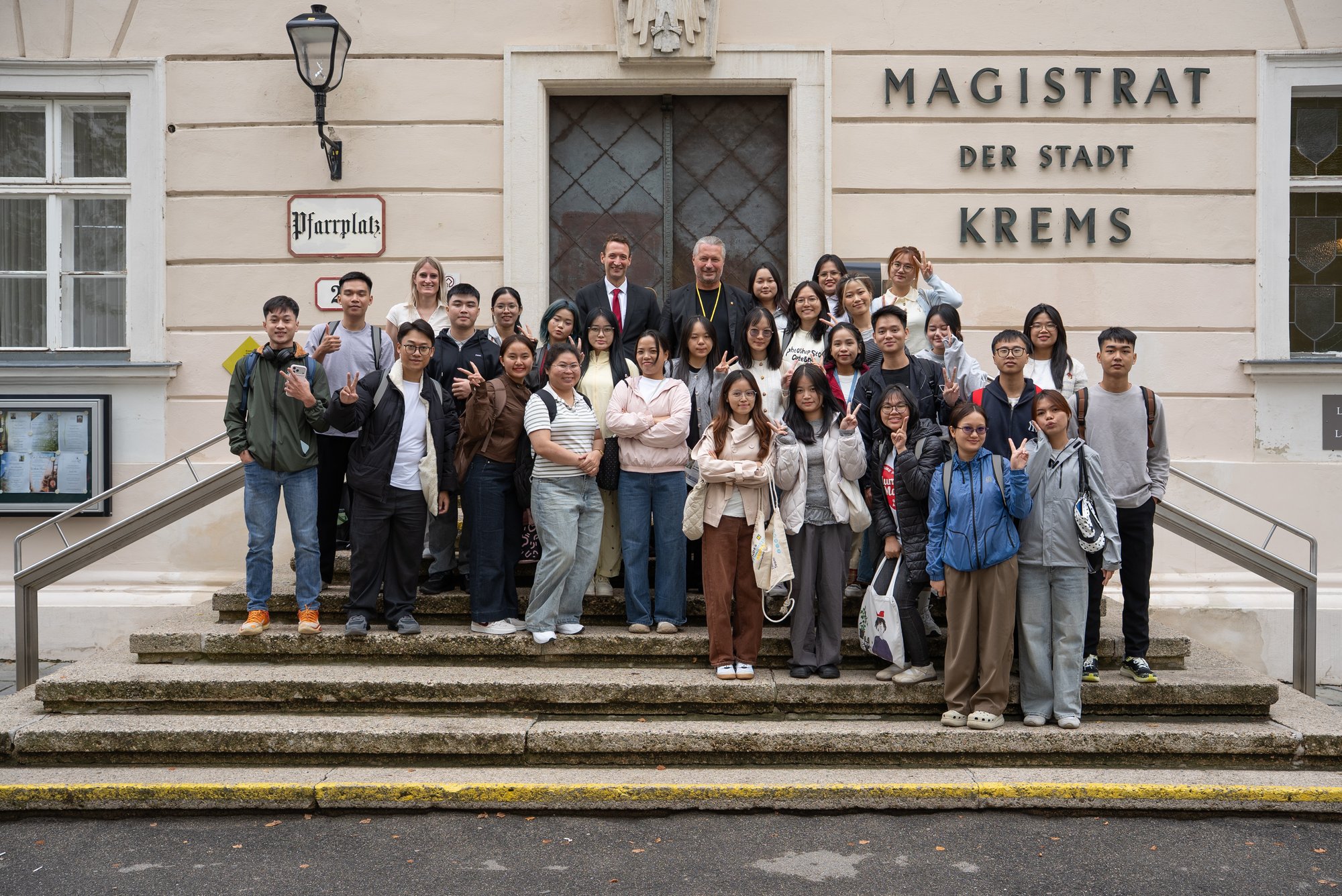 Fünfte Ausbildungsgruppe aus Vietnam in Krems angekommen 