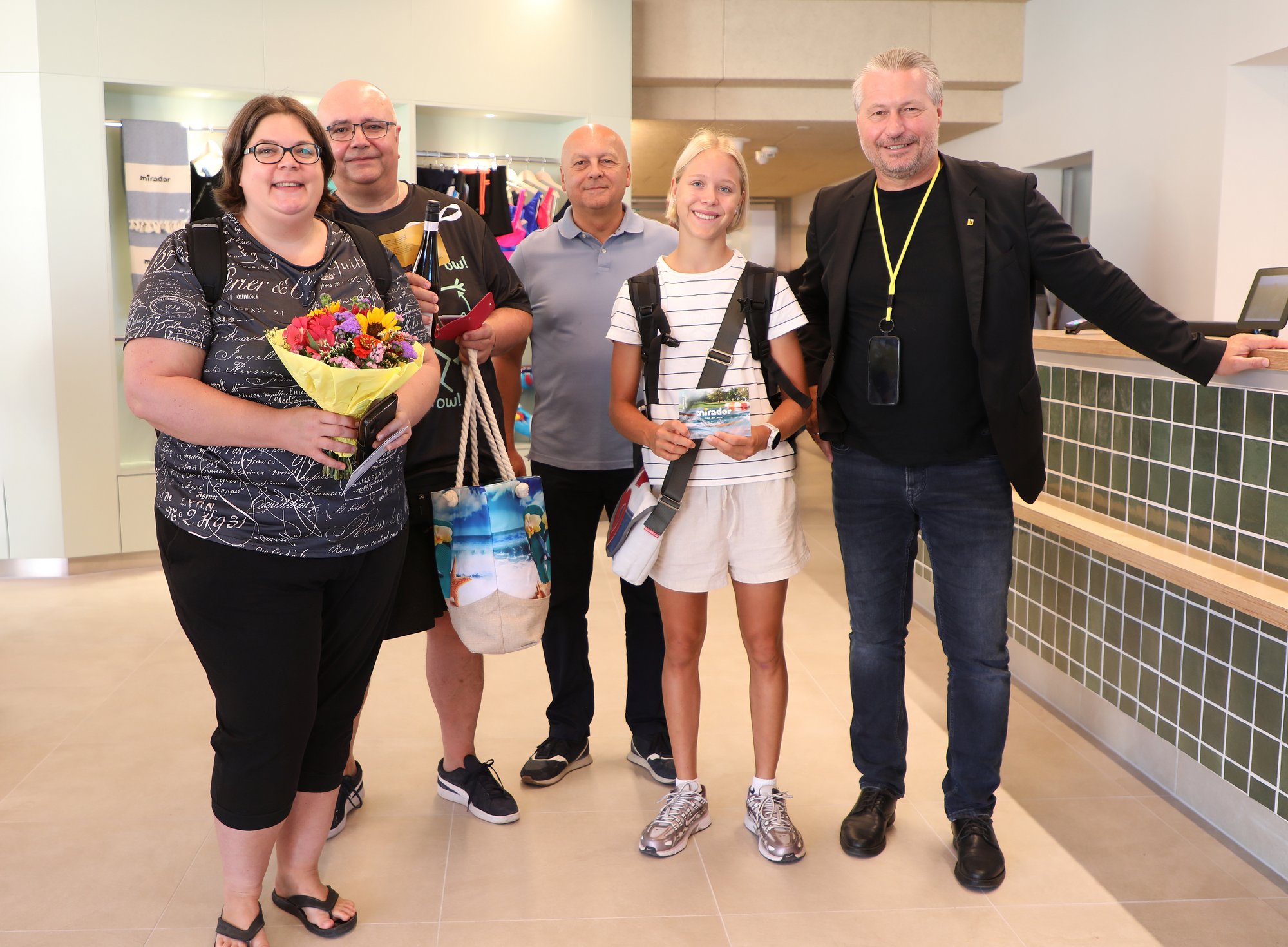 Neues Kremser Sport- und Freizeitbad mit großem Andrang eröffnet