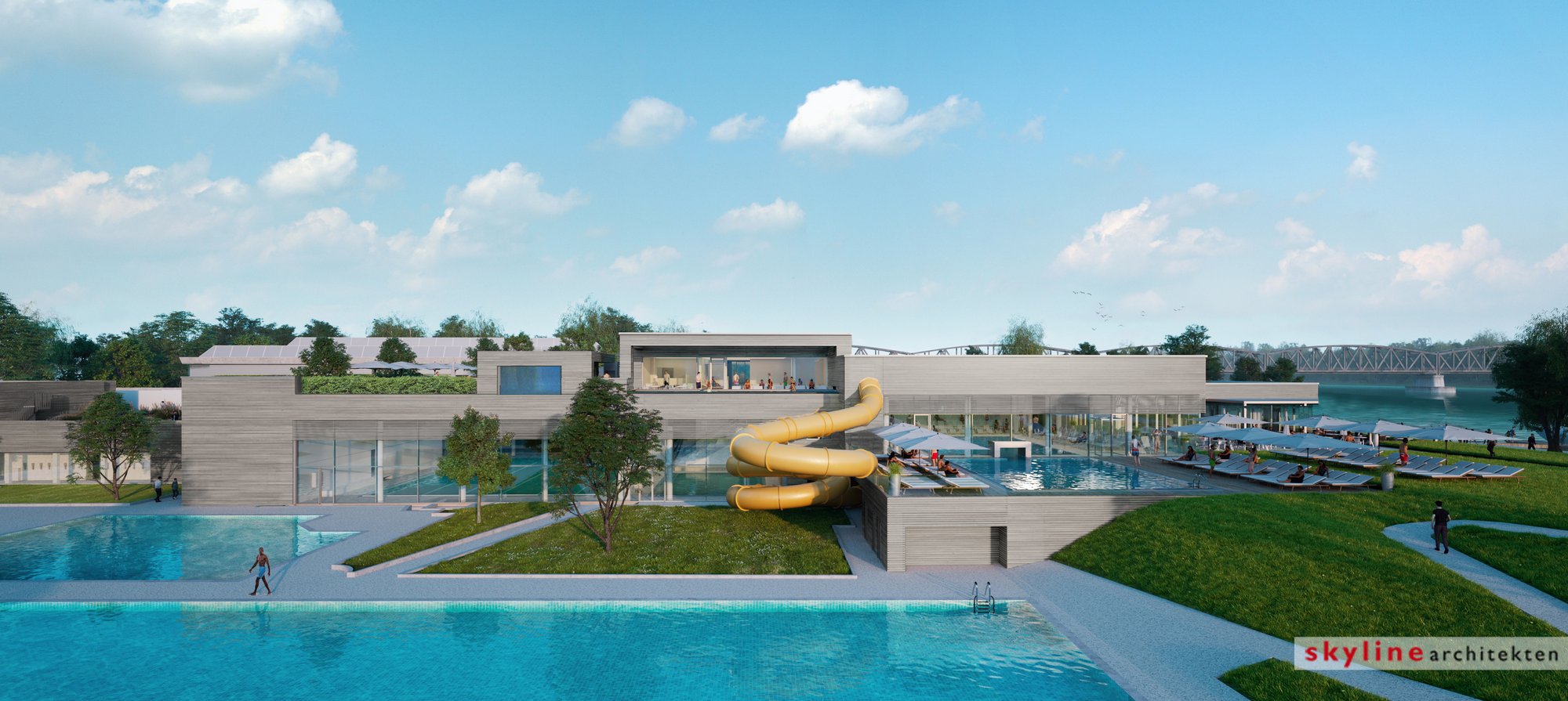 Westfassade des Miradors