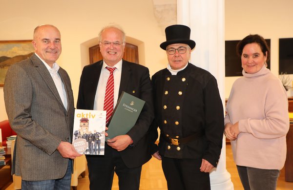 Neujahrswünsche der Rauchfangkehrer im Rathaus