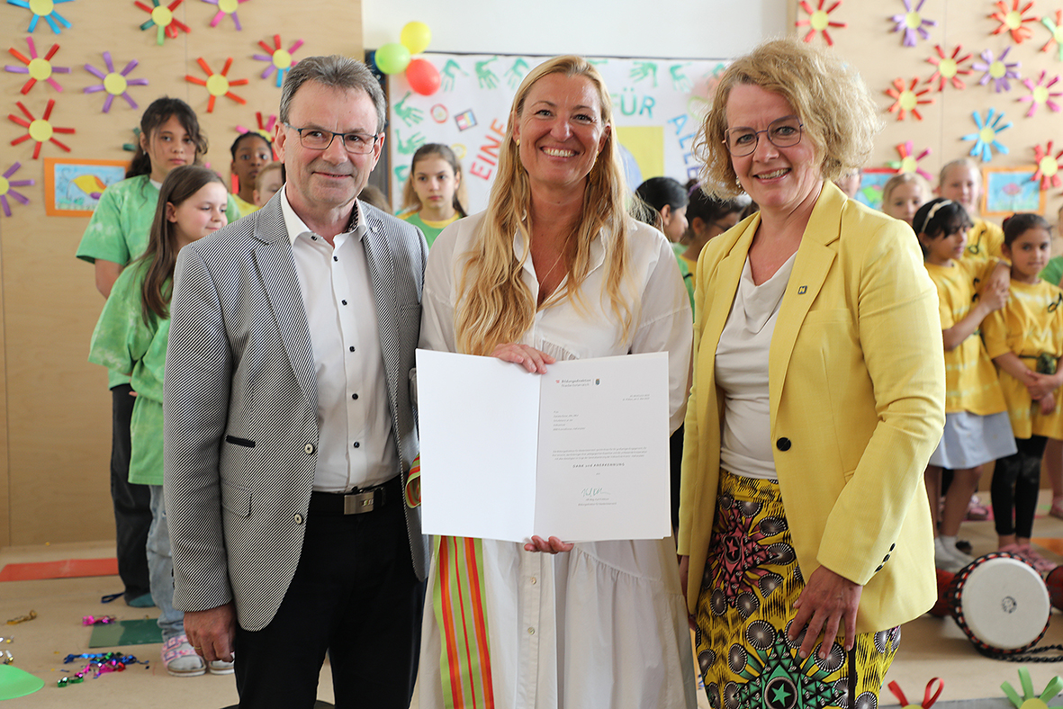 Eröffnung der generalsanierten Volksschule Hafnerplatz