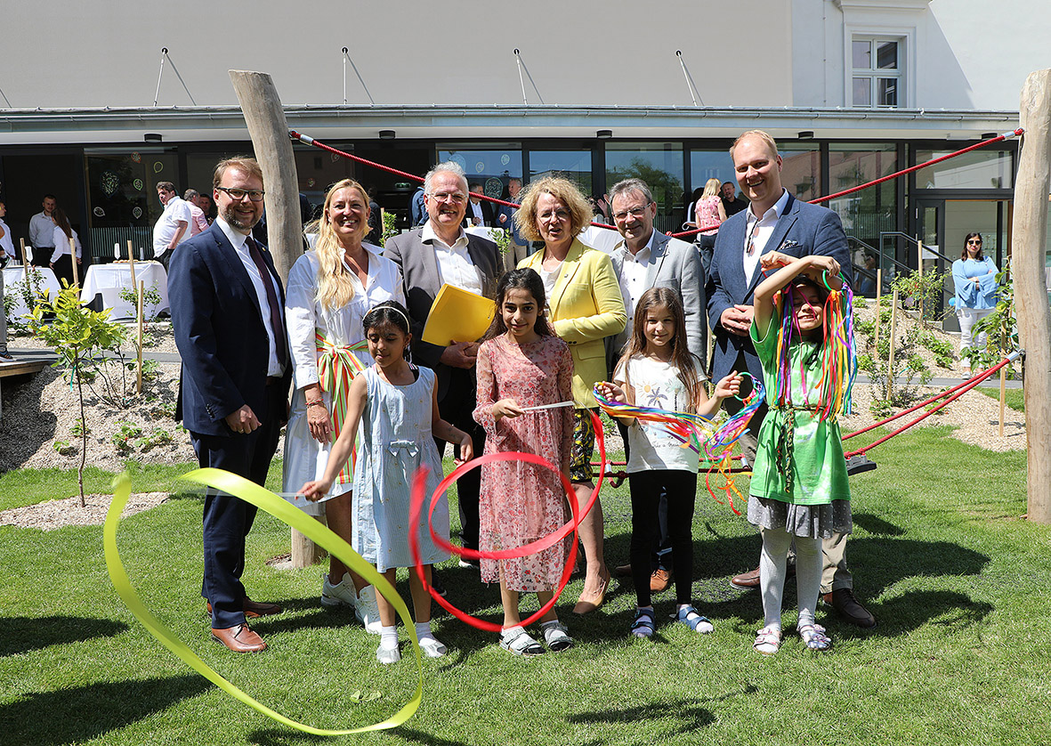 Eröffnung der generalsanierten Volksschule Hafnerplatz