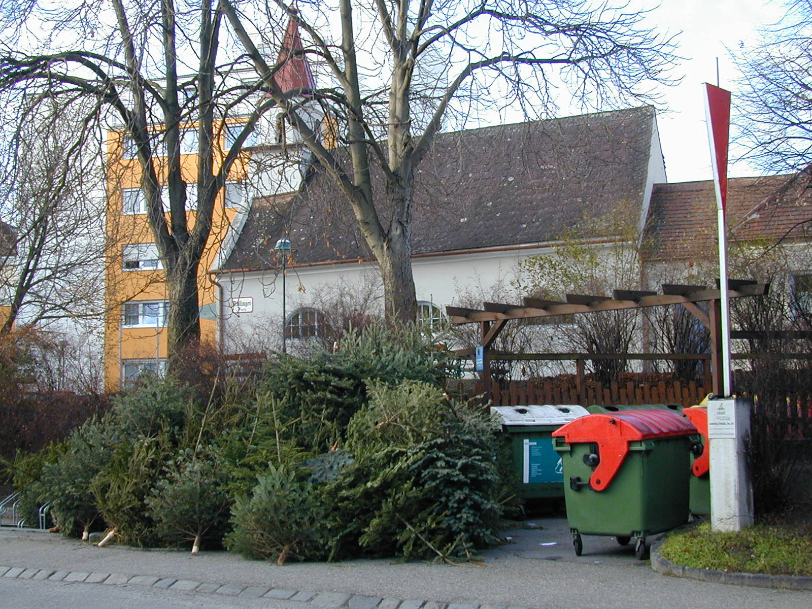 Christbaumentsorgung