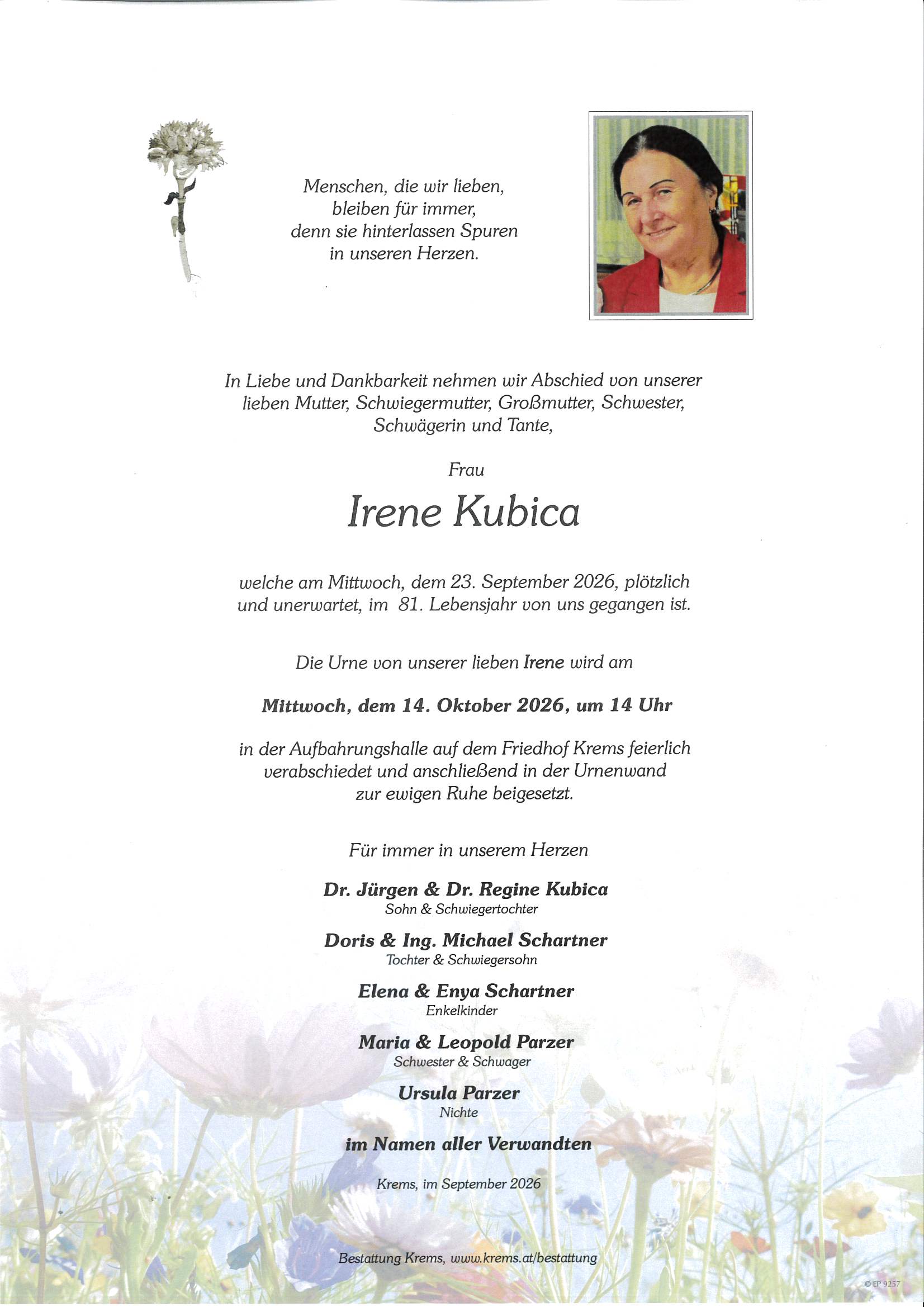 Irene Kubica